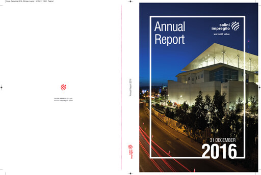Thumbnail Webuild S.p.A. Annual Report 2016