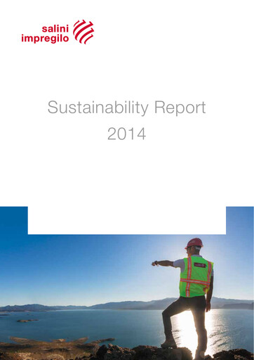Thumbnail Webuild S.p.A. Sustainability Report 2014