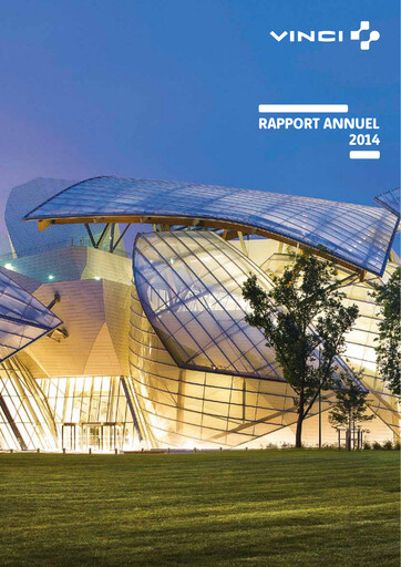 Thumbnail Vinci Annual Report 2014