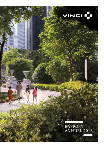 Thumbnail Vinci Annual Report 2018