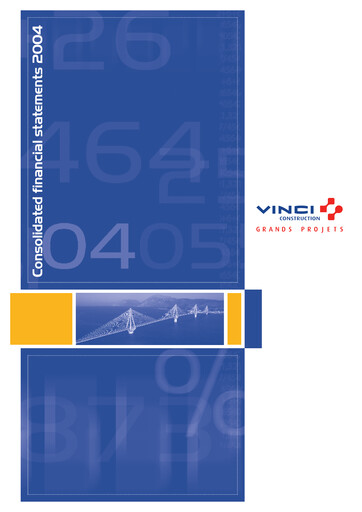 Vorschaubild Vinci Finanzmitteilung 2004