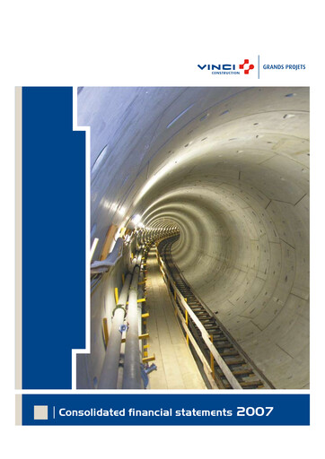 Vorschaubild Vinci Finanzmitteilung 2007