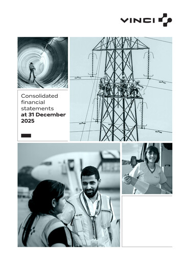 Thumbnail Vinci Financial Statement 2025
