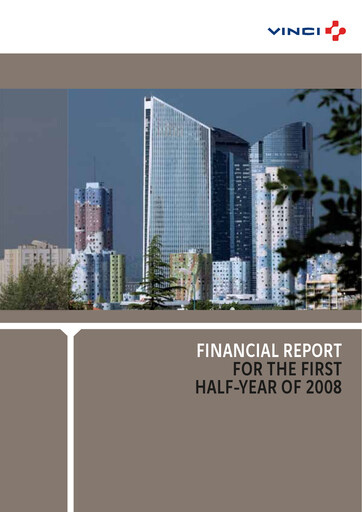 Thumbnail Vinci Half-year Report 2008-h1