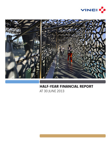 Thumbnail Vinci Half-year Report 2013-h1