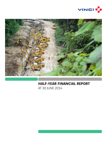 Thumbnail Vinci Half-year Report 2014-h1