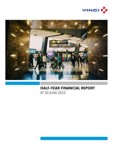 Thumbnail Vinci Half-year Report 2015-h1
