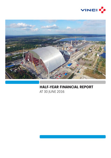Thumbnail Vinci Half-year Report 2016-h1