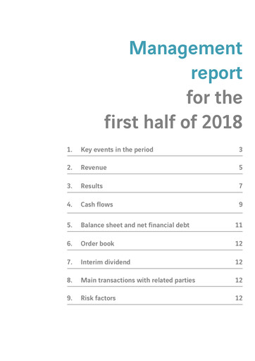 Thumbnail Vinci Half-year Report 2018-h1