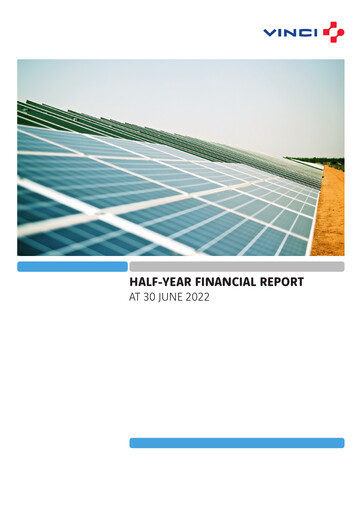 Thumbnail Vinci Half-year Report 2022-h1