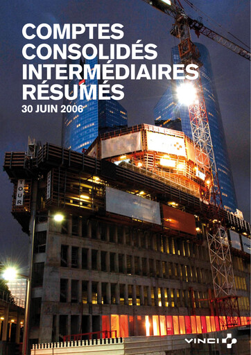 Thumbnail Vinci Half-year Report 2006-h1