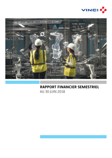 Thumbnail Vinci Half-year Report 2018-h1