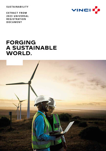 Thumbnail Vinci Sustainability Report 2023