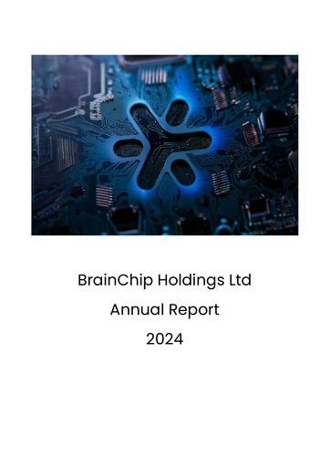 Thumbnail BrainChip Annual Report 2024