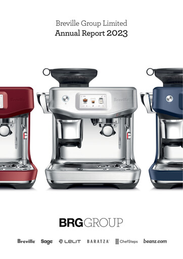 Thumbnail Breville Group Annual Report 2023