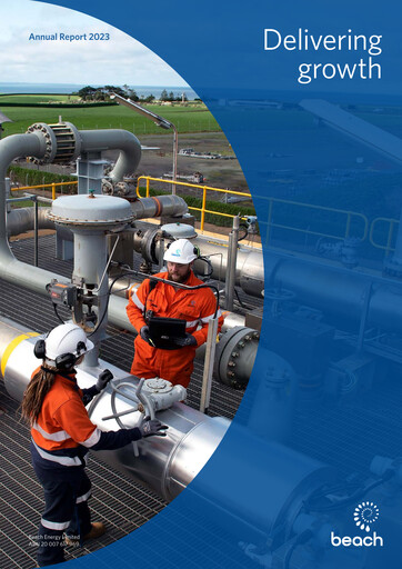 Thumbnail Beach Energy Annual Report 2023
