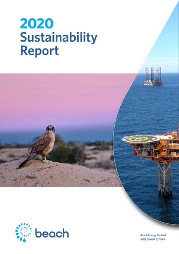 Thumbnail Beach Energy Sustainability Report 2020