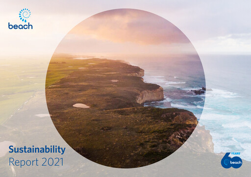 Thumbnail Beach Energy Sustainability Report 2021