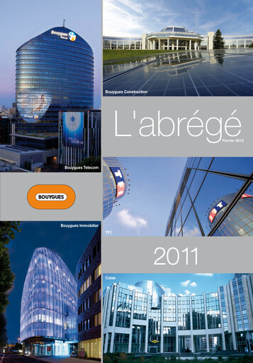 Thumbnail Bouygues Annual Report 2011
