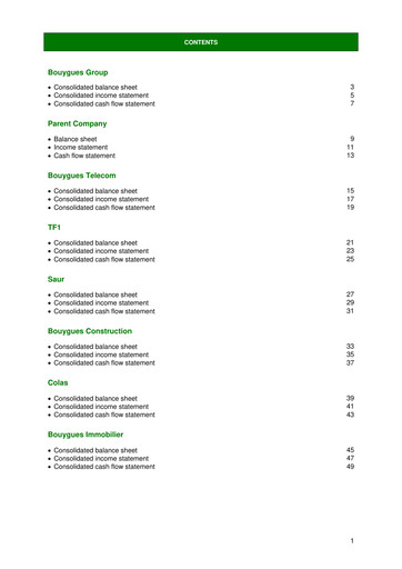 Thumbnail Bouygues Financial Statement 2003