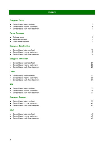 Thumbnail Bouygues Financial Statement 2004