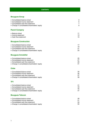 Thumbnail Bouygues Financial Statement 2005