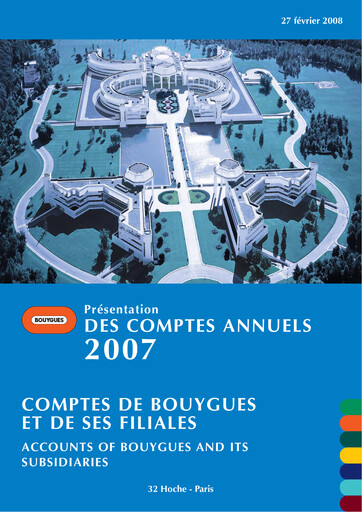 Thumbnail Bouygues Financial Statement 2007