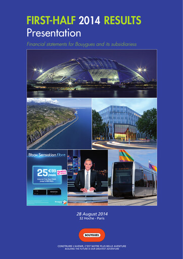 Thumbnail Bouygues Financial Statement 2014-h1