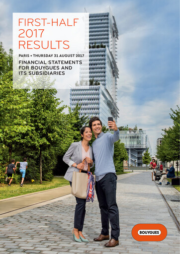 Thumbnail Bouygues Financial Statement 2017-h1