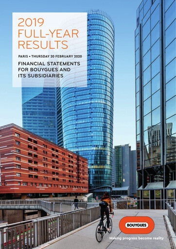 Thumbnail Bouygues Financial Statement 2019