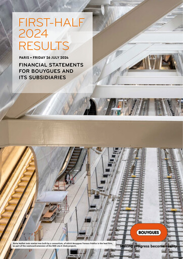 Thumbnail Bouygues Financial Statement 2024-h1