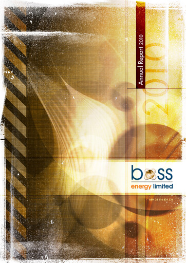 Thumbnail Boss Energy Annual Report 2010