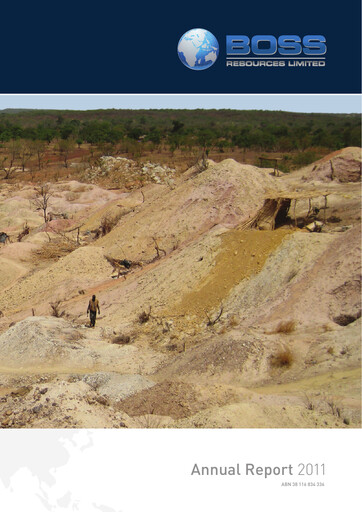 Thumbnail Boss Energy Annual Report 2011