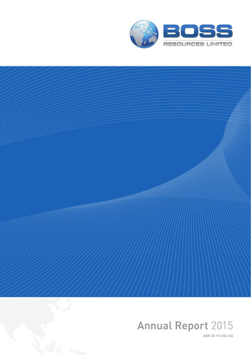 Thumbnail Boss Energy Annual Report 2015
