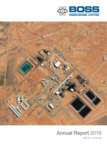 Thumbnail Boss Energy Annual Report 2016