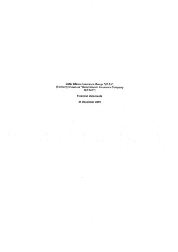 Thumbnail Qatar Islamic Insurance Group Financial Statement 2019