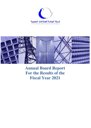 Thumbnail Al-Yamamah Steel Industries Company Annual Report 2021