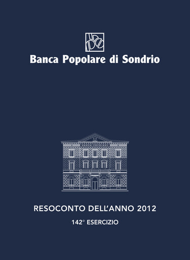 Vorschaubild Banca Popolare di Sondrio Jahresbericht 2012