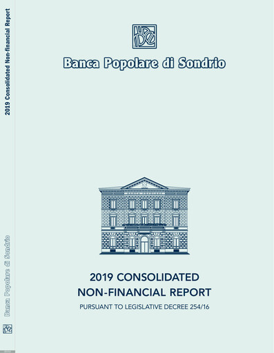 Thumbnail Banca Popolare di Sondrio ESG Report 2019