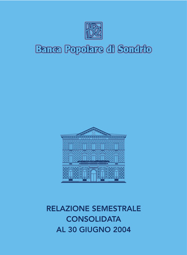 Miniature Banca Popolare di Sondrio Rapport semestriel 2004-h1