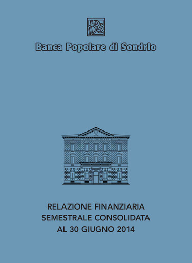 Miniature Banca Popolare di Sondrio Rapport semestriel 2014-h1