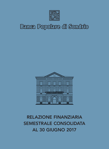 Miniature Banca Popolare di Sondrio Rapport semestriel 2017-h1