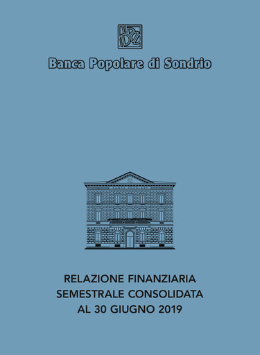 Miniature Banca Popolare di Sondrio Rapport semestriel 2019-h1