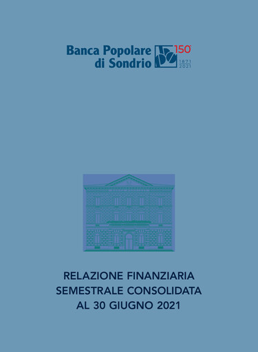 Miniature Banca Popolare di Sondrio Rapport semestriel 2021-h1