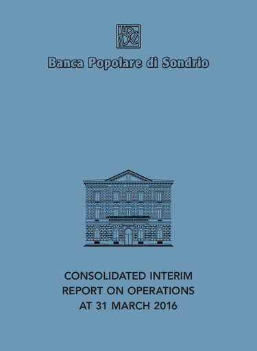 Thumbnail Banca Popolare di Sondrio Quarterly Report 2016-q1