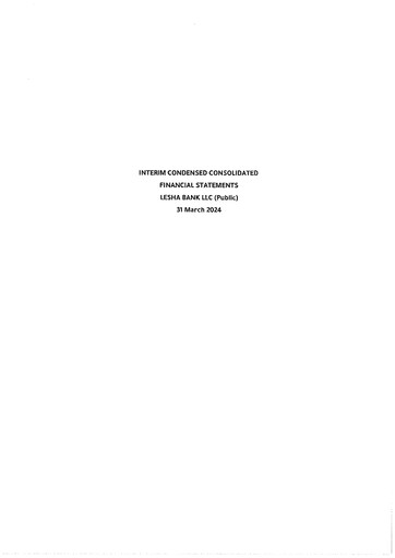 Thumbnail Lesha Bank Quarterly Report 2024-q1