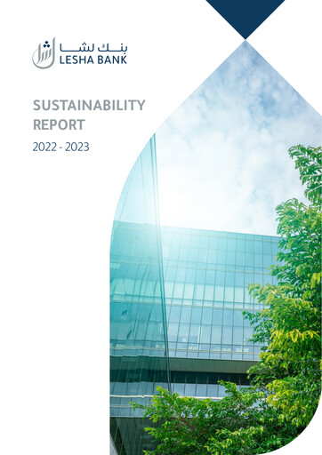 Miniature Lesha Bank Rapport de durabilité 2022-2023