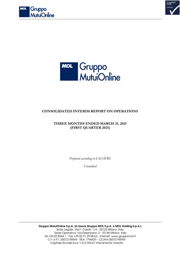 Thumbnail Moltiply Group (Gruppo Mutuionline) Quarterly Report 2021-q1