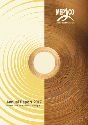 Thumbnail Mepco (Middle East Company for Manufacturing and Producing Paper) Annual Report 2017