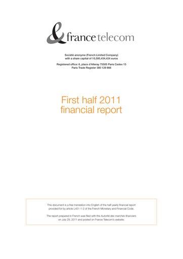 Thumbnail Orange Financial Statement 2011-h1